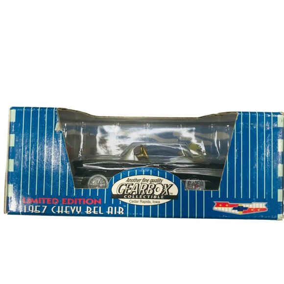 Gearbox 1997 Vintage 1957 Chevy Bel Air Convertible Serial #05361 Pedal Car New - Picture 2 of 10